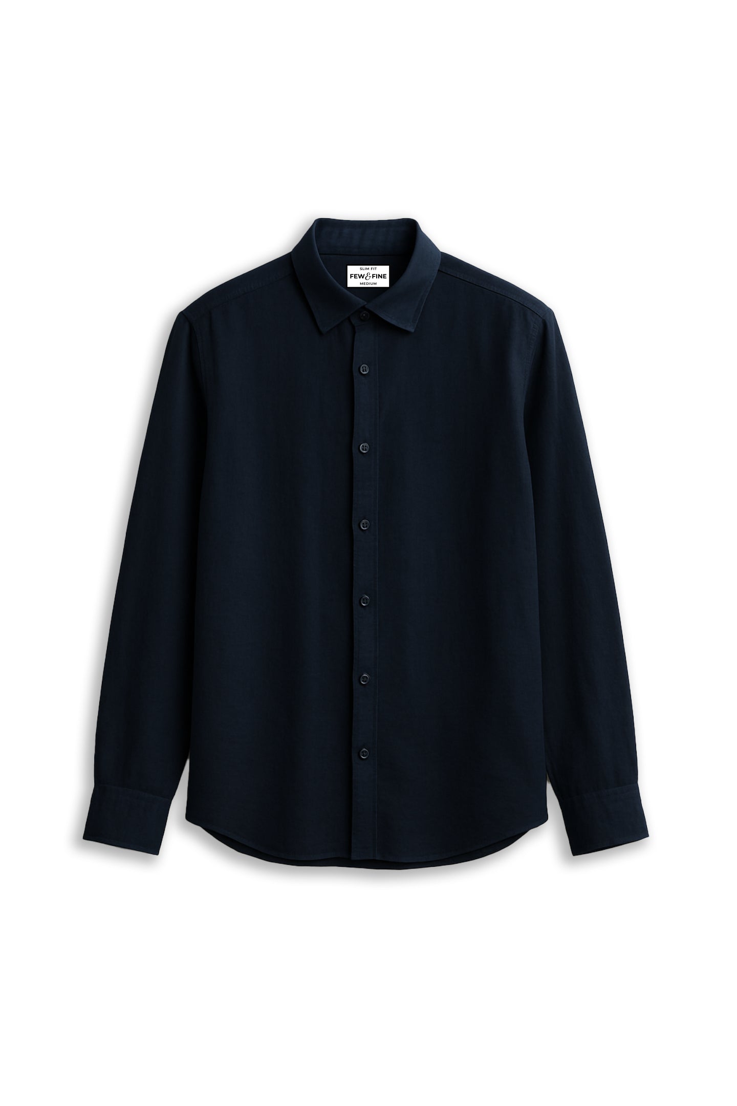 OXFORD COTTON SHIRT - NAVY BLUE